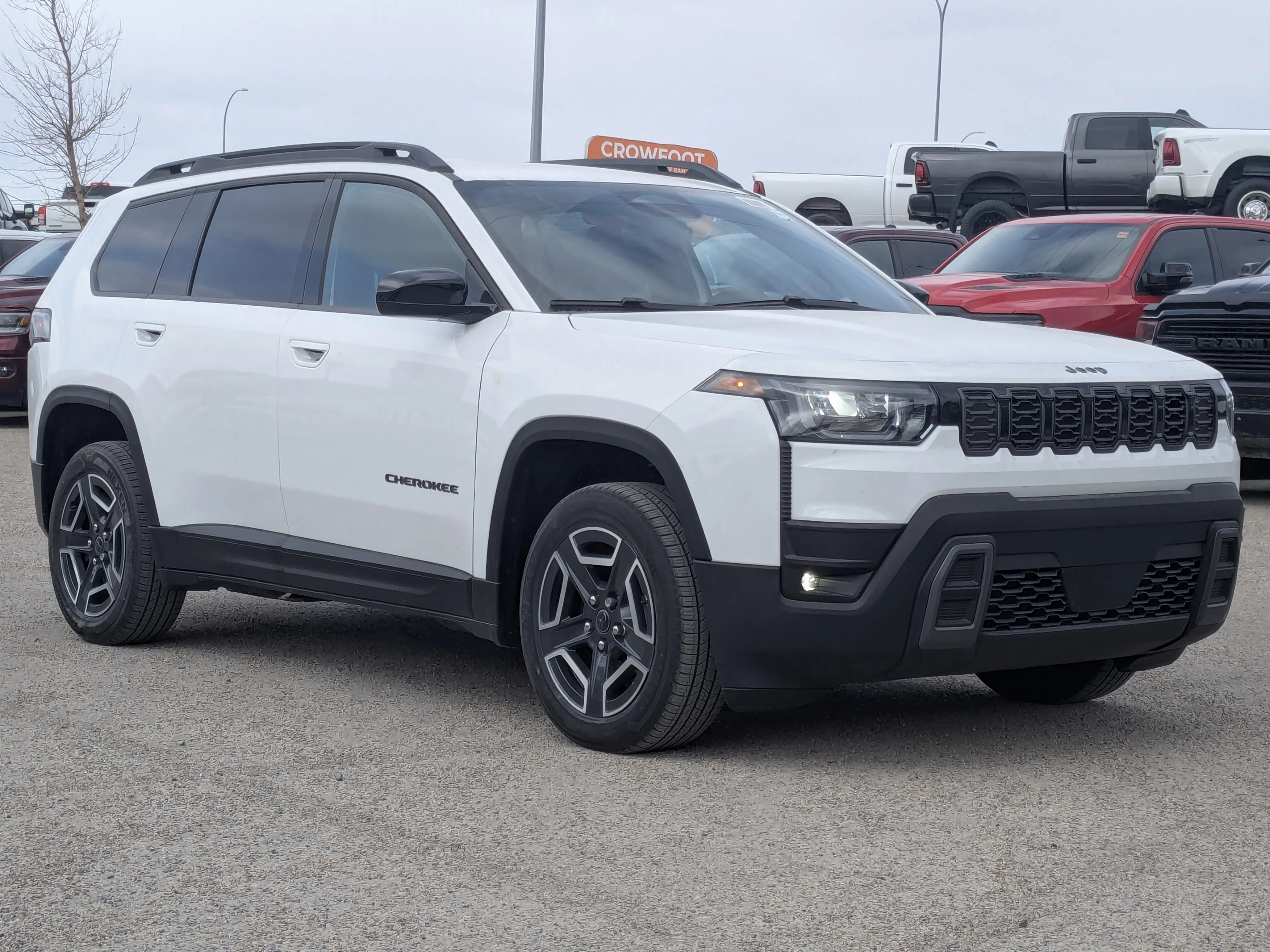 New 2026 White Jeep Laredo - - Pkg 23F  - Mopar Protect Pkg  - All-Weather Mats  - Compact Spare  & More image 2