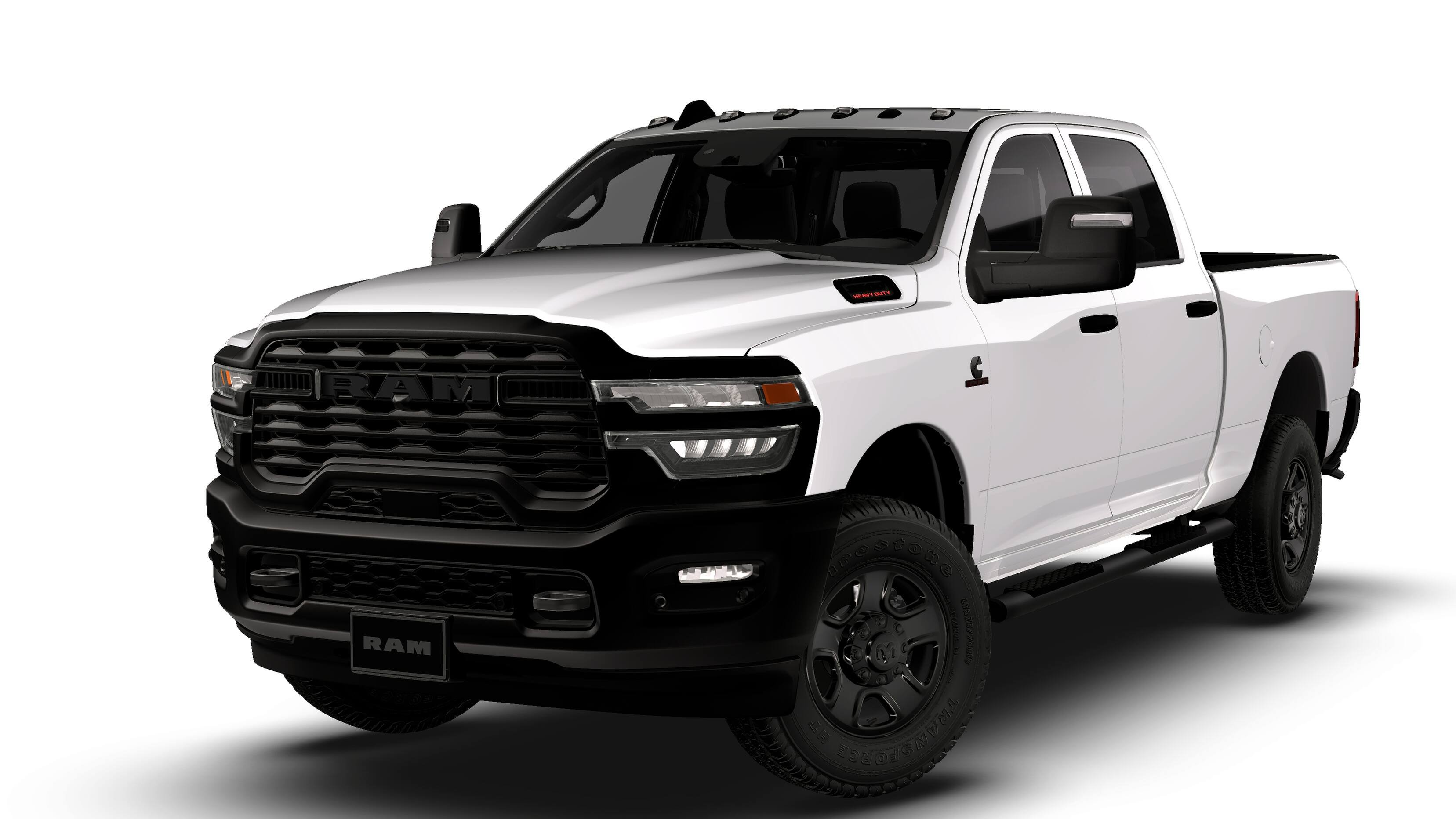 New 2026 Bright White Clear-Coat Exterior Paint RAM Tradesman image 13