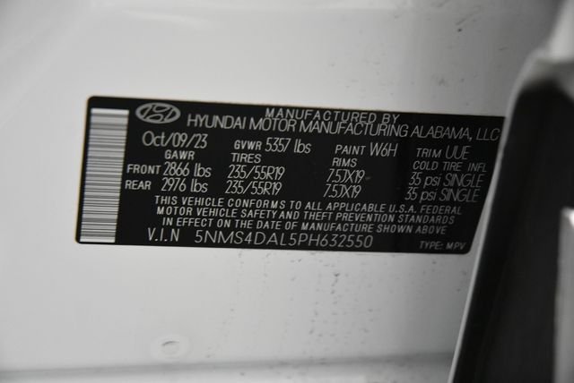 Certified Used 2023 White Hyundai Limited image 50