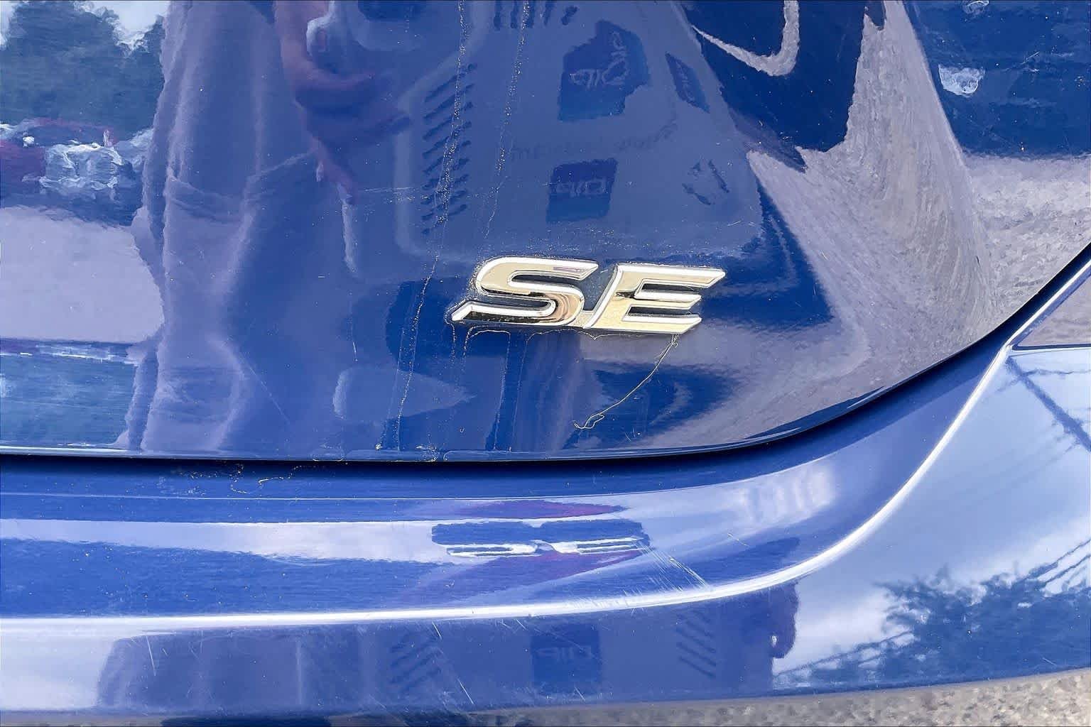 Used 2025 Reservoir Blue Toyota SE image 10
