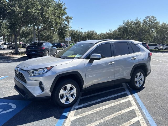 Used 2021 Silver Sky Metallic Toyota XLE image 8