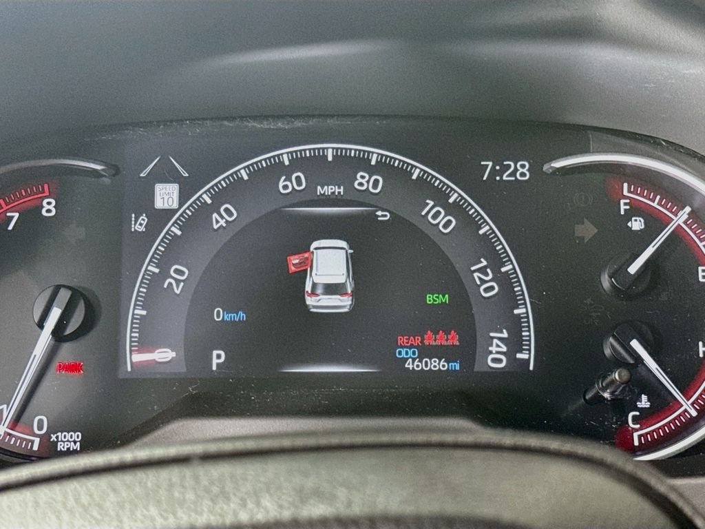 Used 2024 Magnetic Gray Metallic Toyota LE image 12