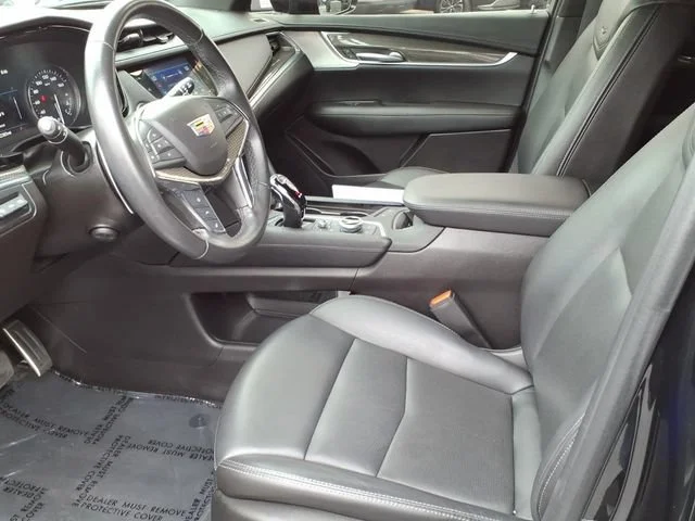Used 2022 STELLAR BLACK METALLIC Cadillac AWD Sport image 12