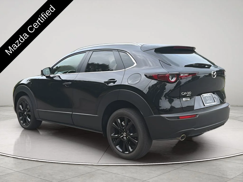 Certified Used 2025 Jet Black Mazda 2.5 S Select Sport image 3