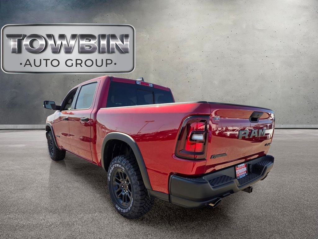 New 2026 Molten Red Pearl-Coat Exterior Paint RAM Rebel image 4