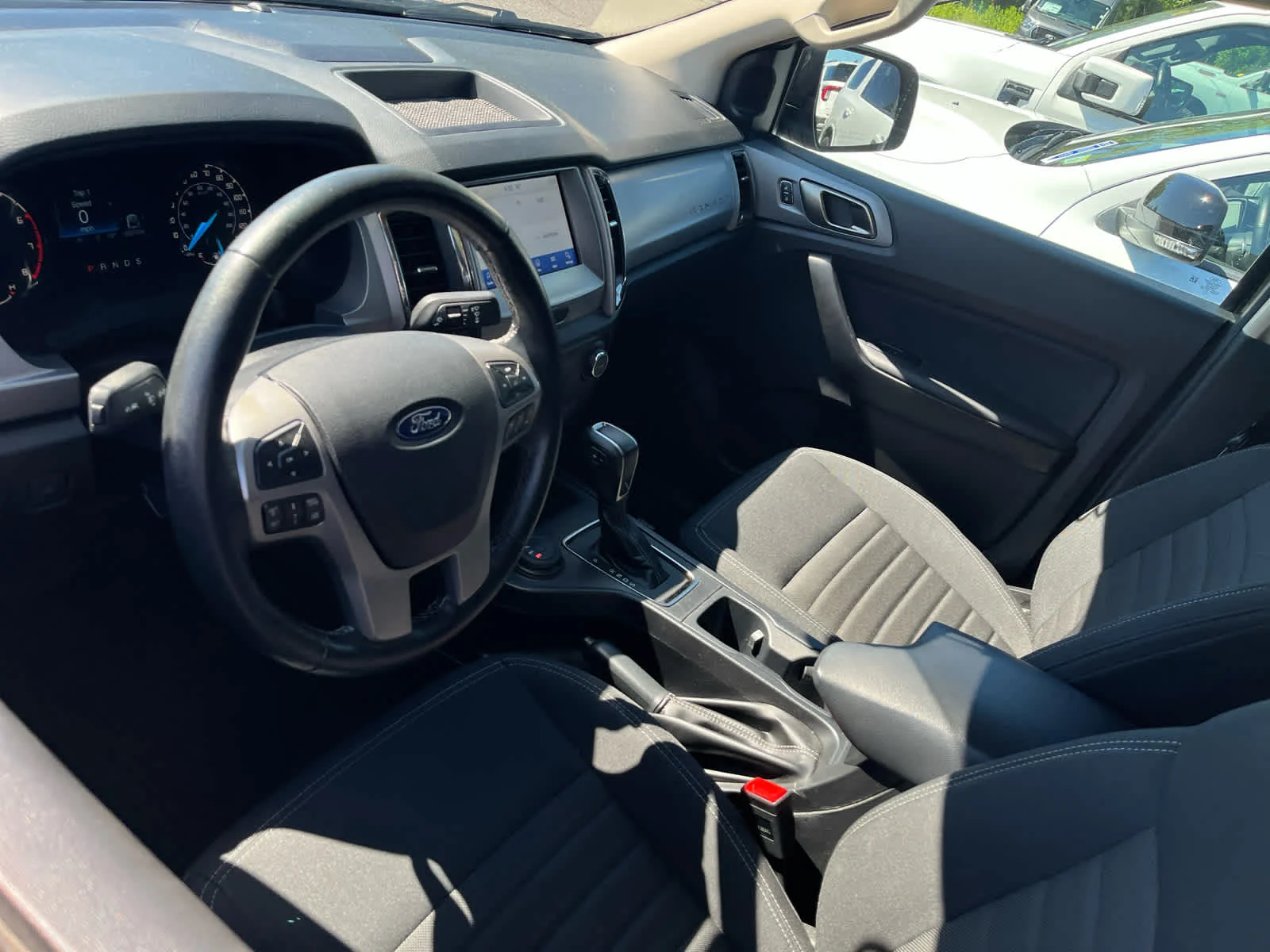Used 2023 Shadow Black Ford XLT image 3