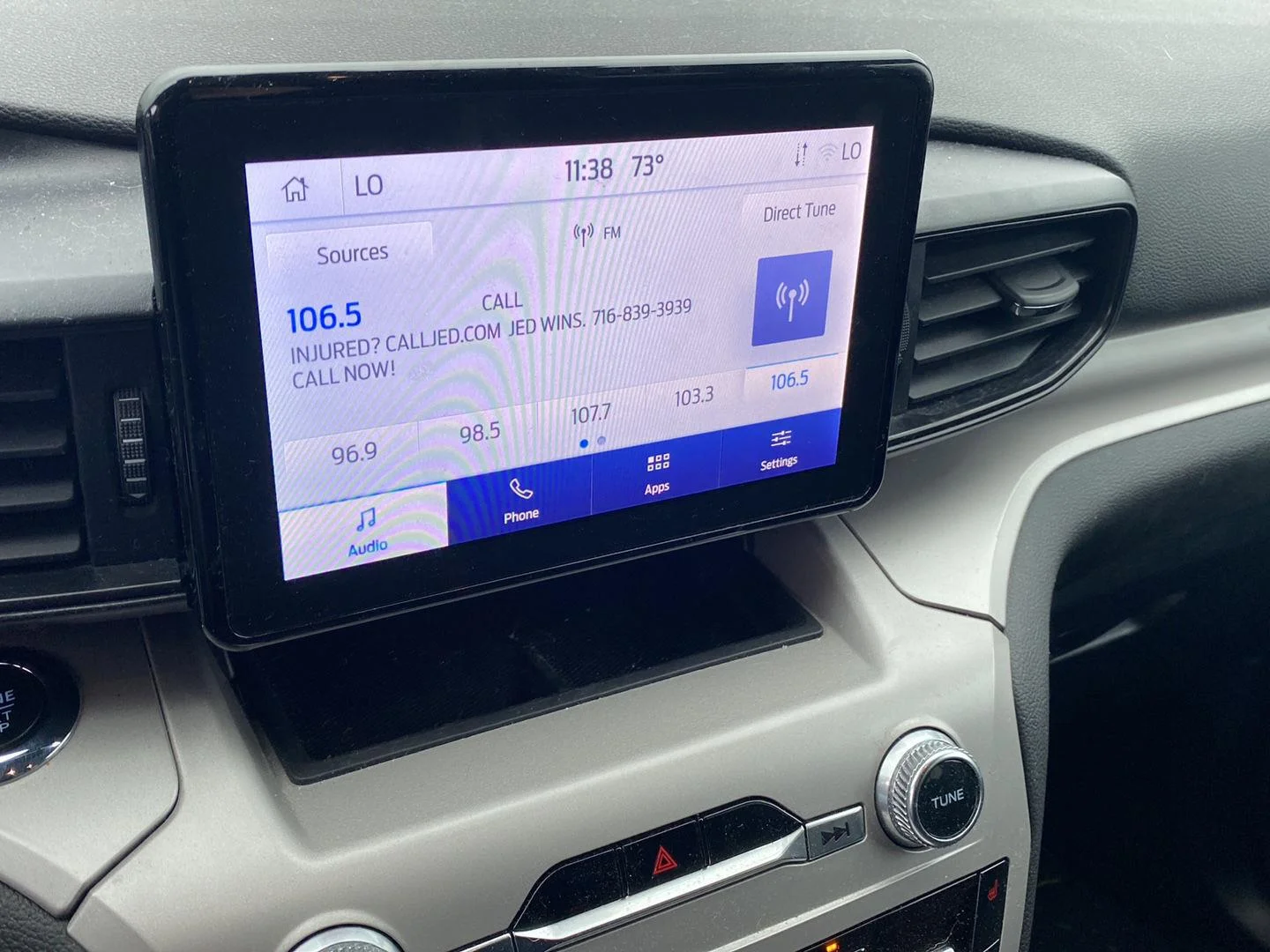 Used 2023 Atlas Blue Ford XLT image 3