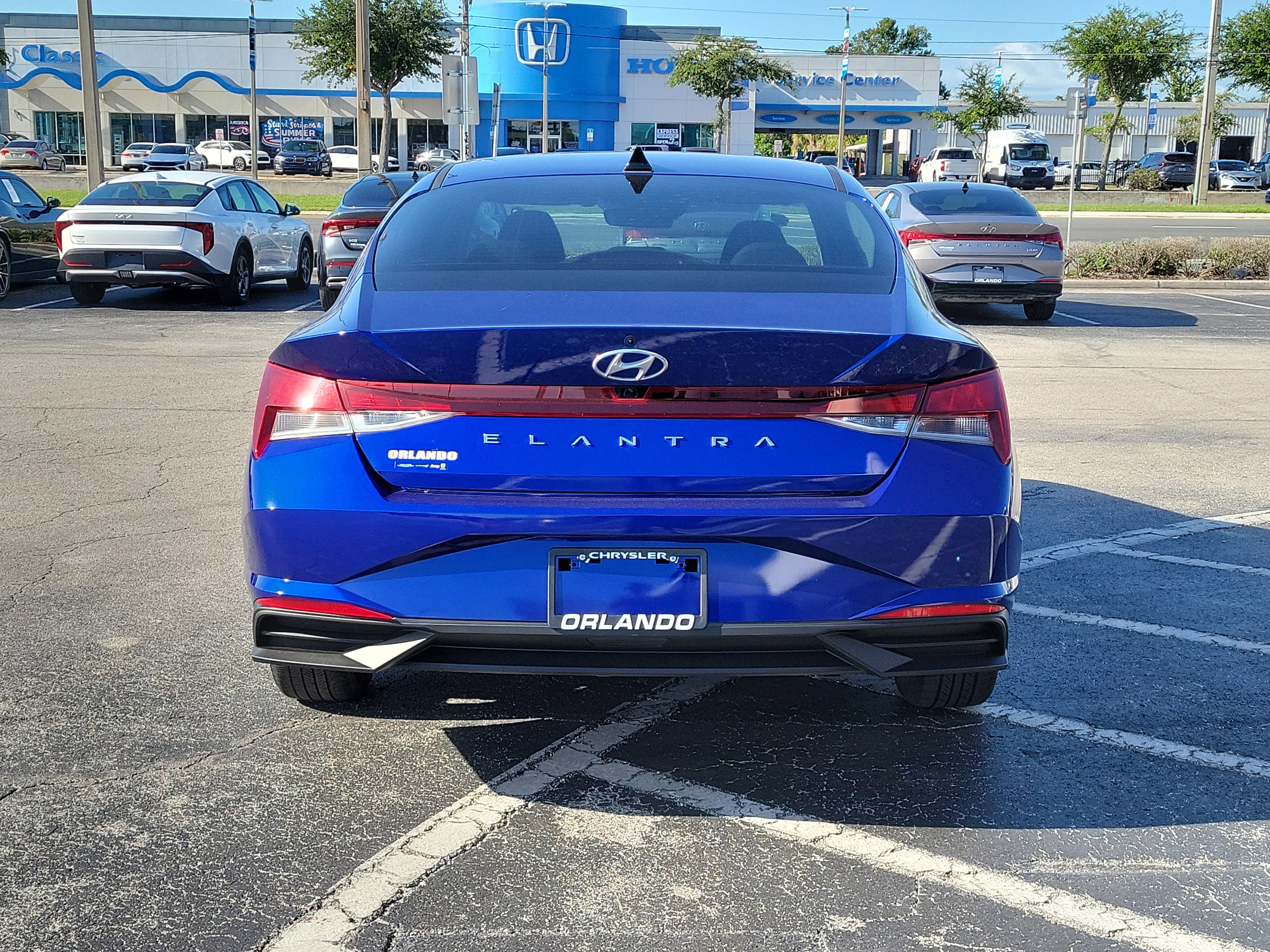 Used 2023 Intense Blue Hyundai SEL image 6