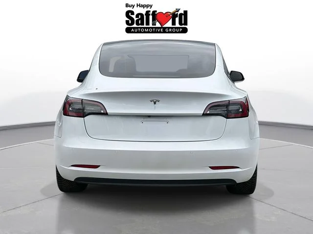 Used 2021 White Tesla Standard Range Plus image 7