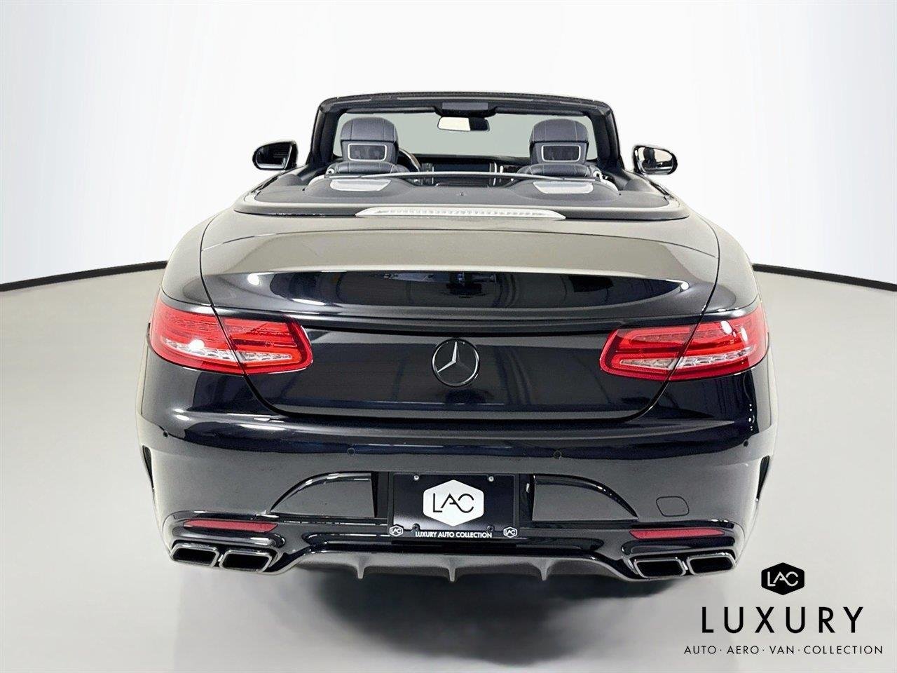 Used 2017 Obsidian Black Metallic Mercedes-Benz AMG® S 63 Conv | $187k MSRP | Designo Leather | Warmth & Comfort image 6