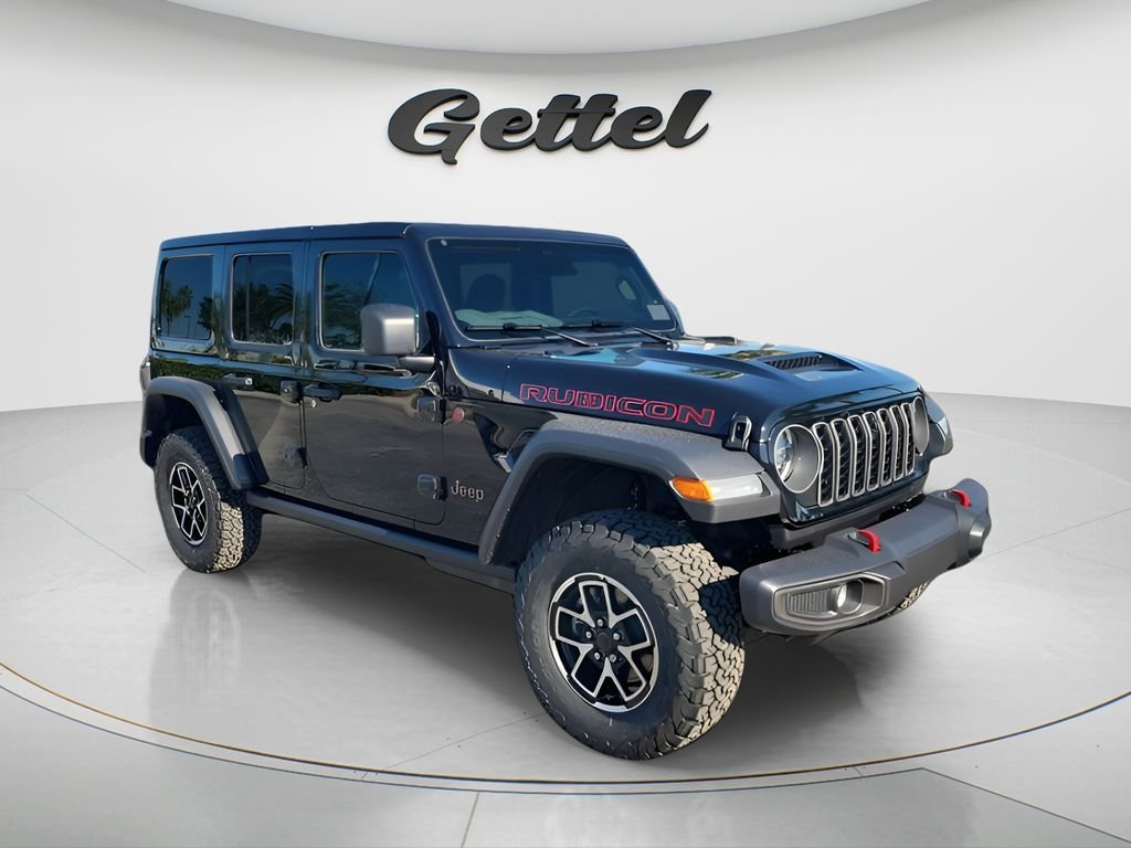 New 2026 Black Clear-Coat Exterior Paint Jeep Rubicon image 2