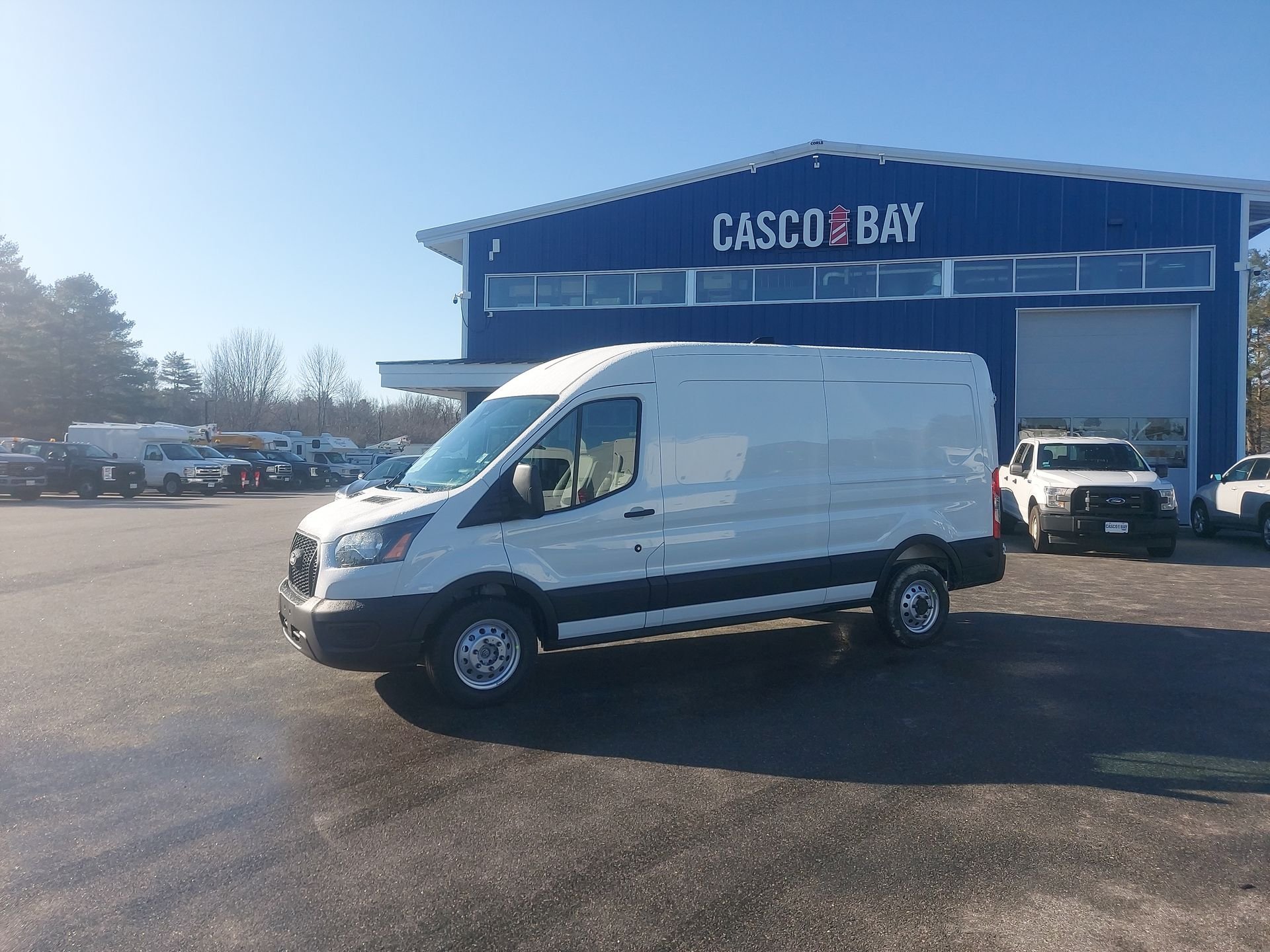 New 2026 Oxford White Ford Cargo Van image 1