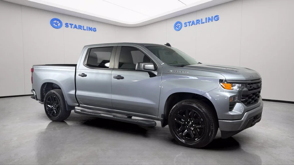 Used 2024 Sterling Gray Metallic Chevrolet Custom image 13
