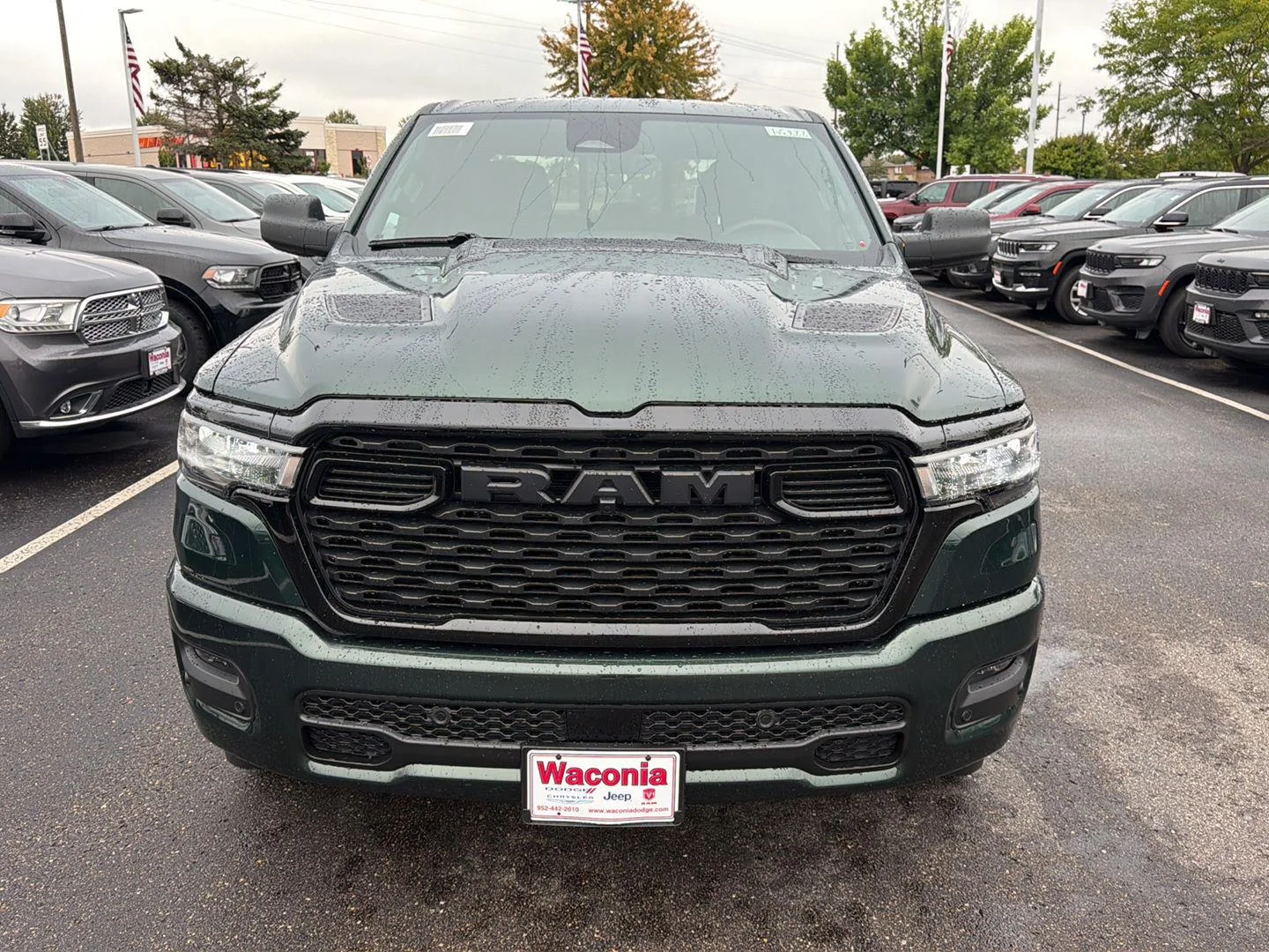 New 2027 Serrano-Green Metallic Exterior Paint RAM Express image 3