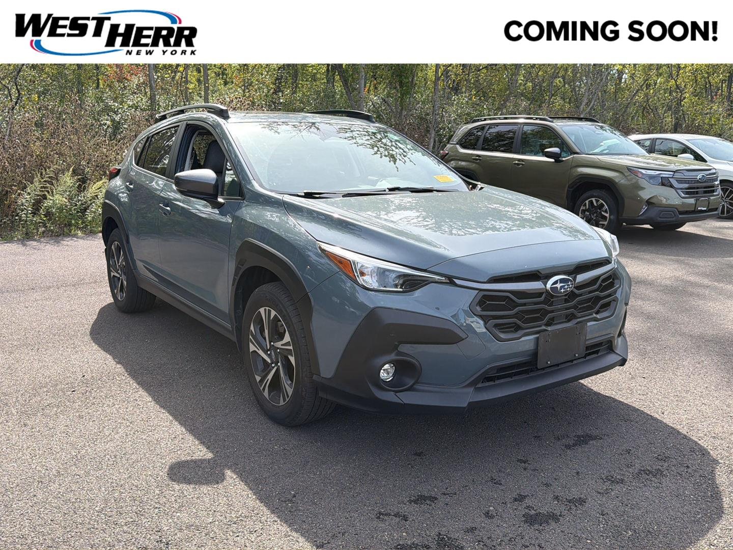 Used 2024 Offshore Blue Metallic Subaru Premium image 1