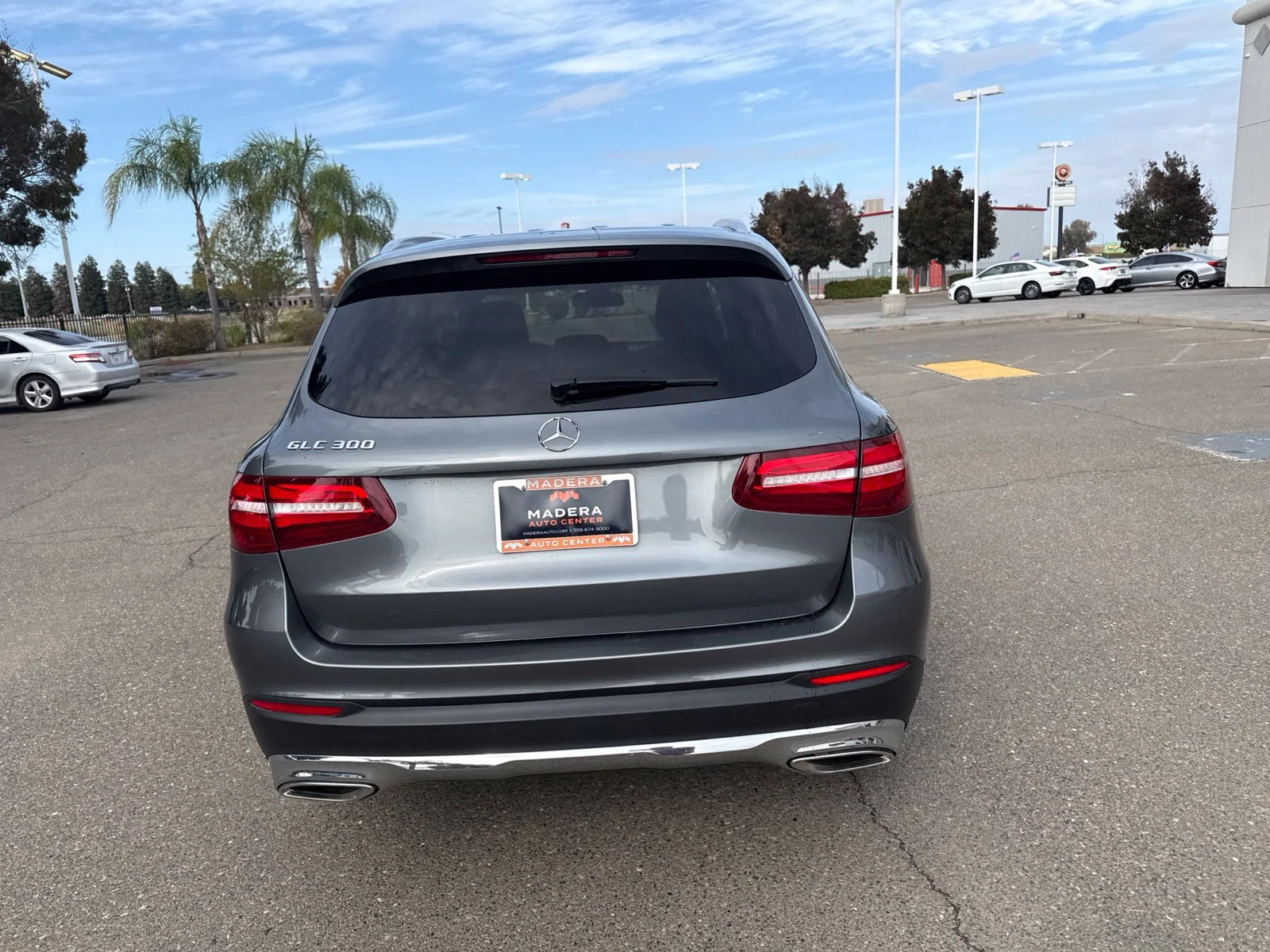 Used 2019 Gray Mercedes-Benz GLC 300 image 4