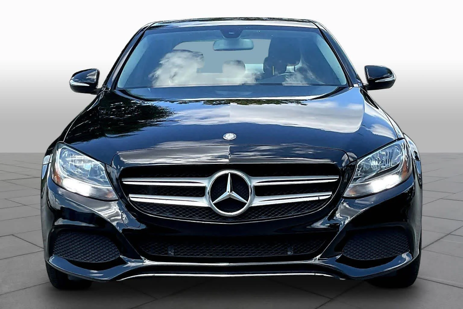 Used 2015 Obsidian Black Metallic Mercedes-Benz C 300 image 7