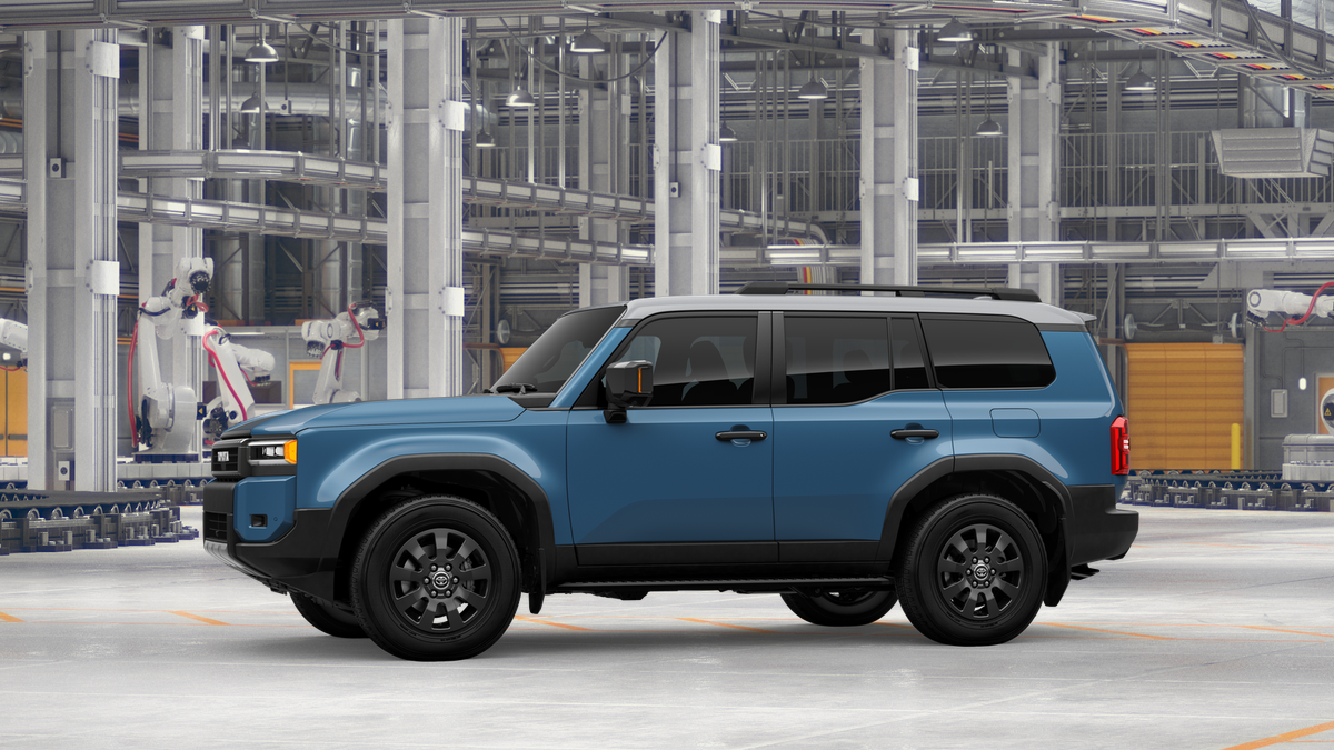 New 2027 Heritage Blue/Grayscape Toyota Land Cruiser image 3