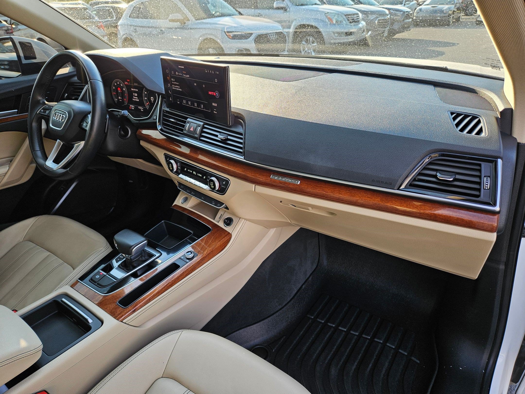 Certified Used 2022 Ibis White Audi S line Premium Plus image 32