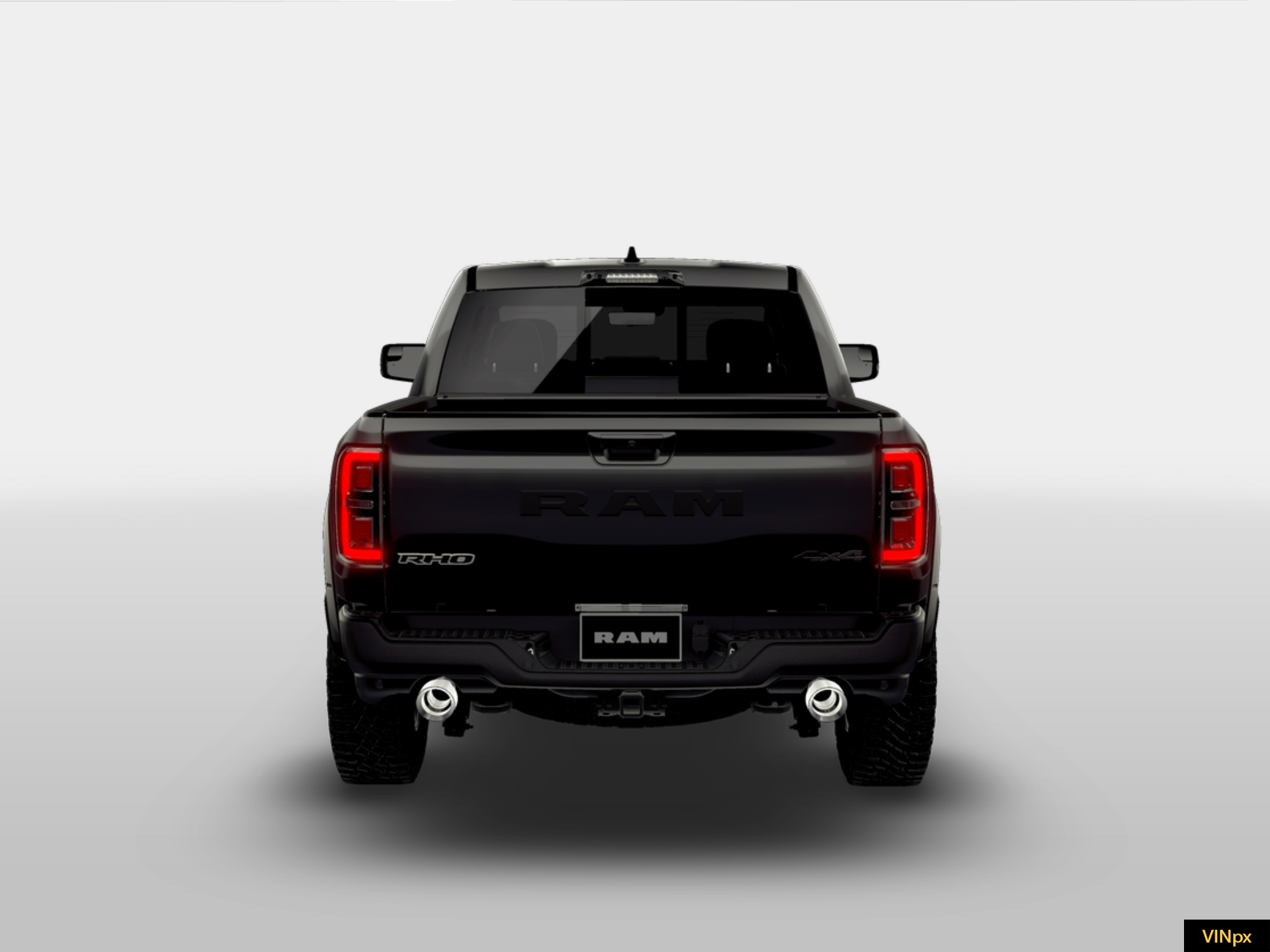 New 2026 Diamond Black Crystal Pearl-Coat Exterior Paint RAM RHO image 6
