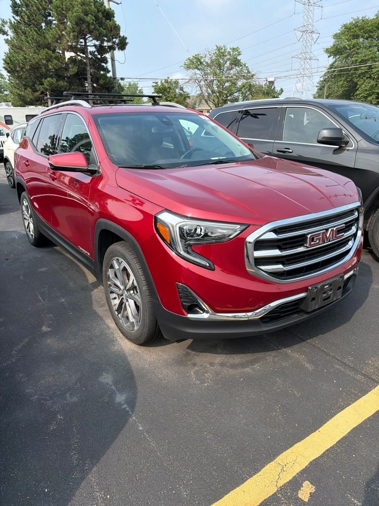 Used 2020 Red GMC SLT image 4