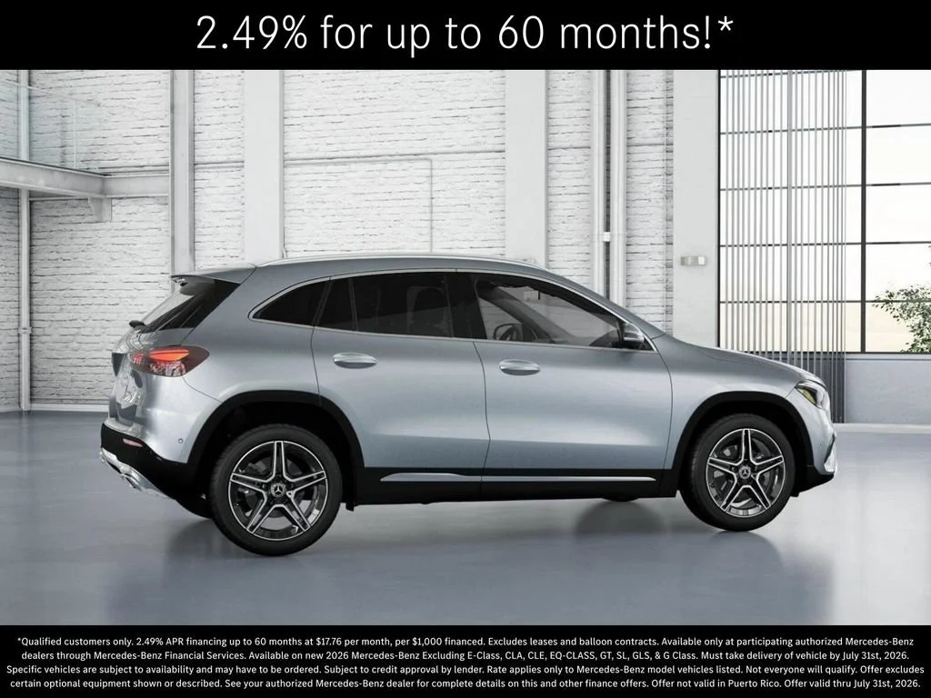 New 2026 Cirrus Silver Metallic Mercedes-Benz GLA 250 image 60