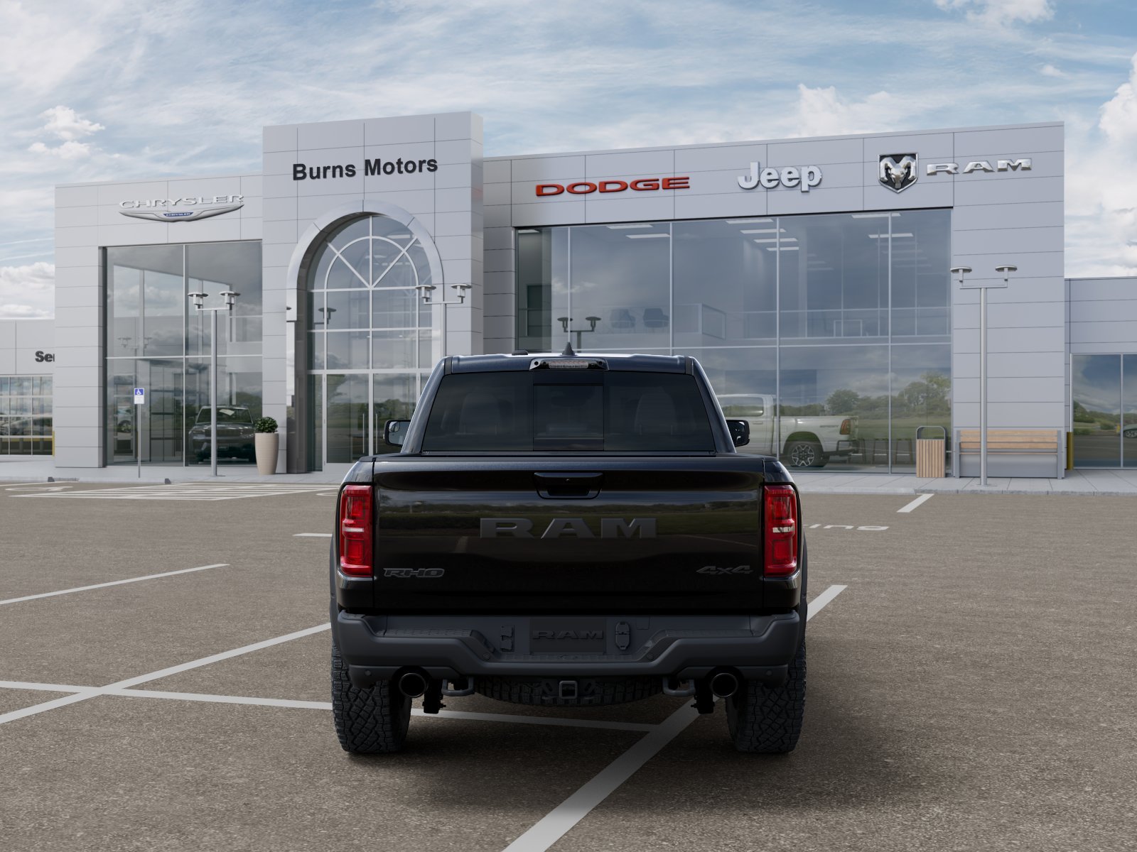 New 2026 Diamond Black Crystal Pearl-Coat Exterior Paint RAM RHO image 33