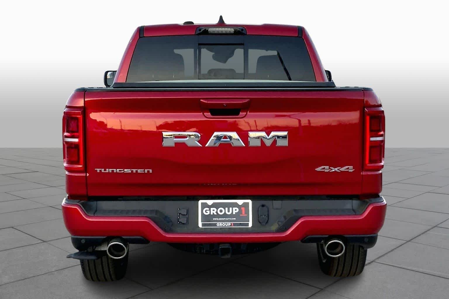 New 2026 Molten Red Pearl-Coat Exterior Paint RAM Tungsten image 4
