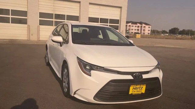 Used 2024 White Toyota LE image 4