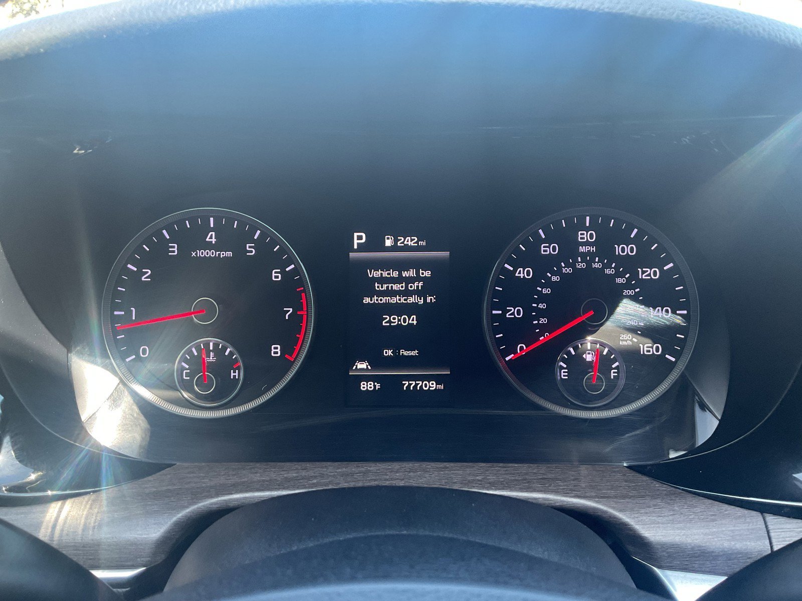 Used 2021 Passion Red Kia EX image 25