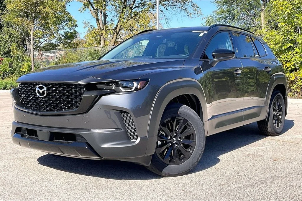 New 2026 Machine Gray Metallic Mazda Premium AWD image 2