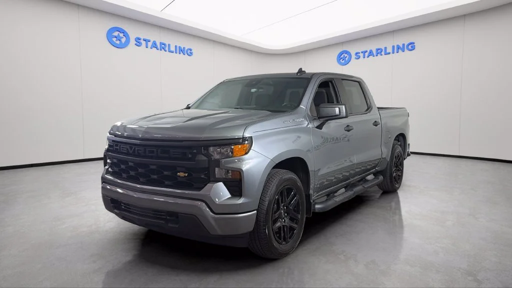Used 2024 Sterling Gray Metallic Chevrolet Custom image 17
