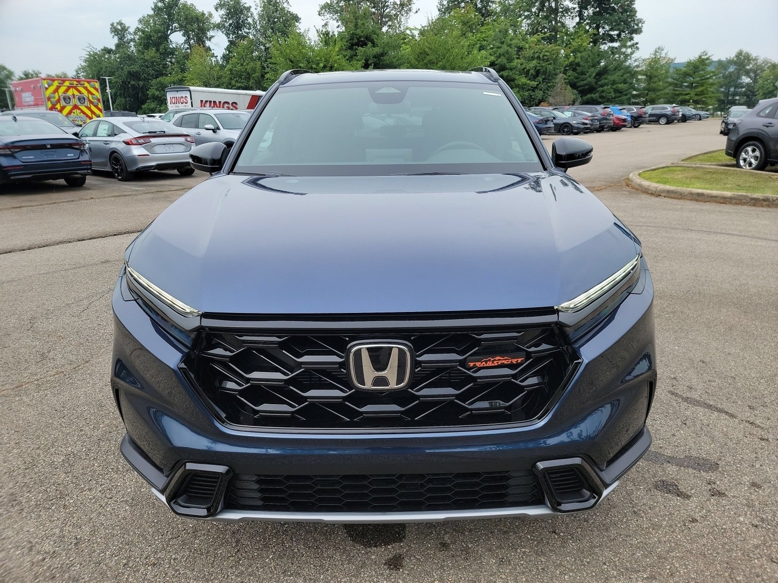 New 2026 Canyon River Blue Metallic Honda TrailSport image 2