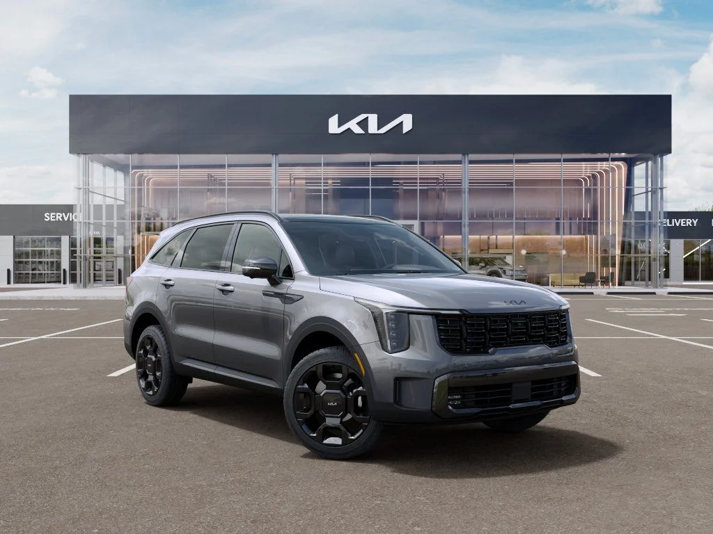 New 2026 Steel Gray Kia X-Line SX Prestige image 8
