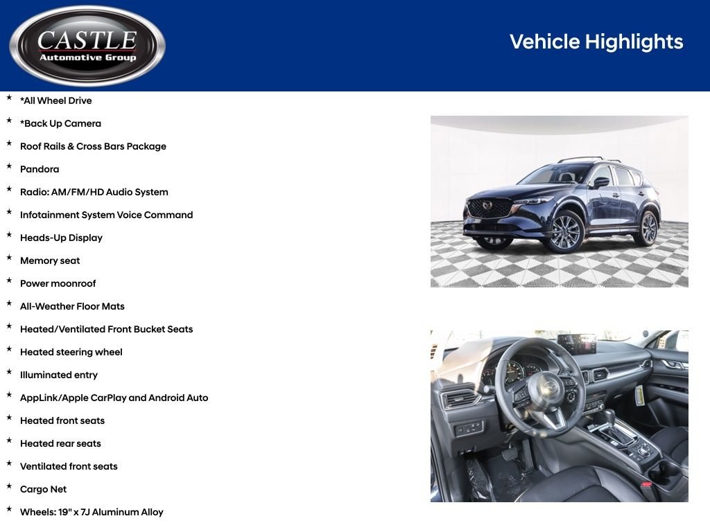 Used 2025 Blue Mazda 2.5 S Premium Plus Package image 4