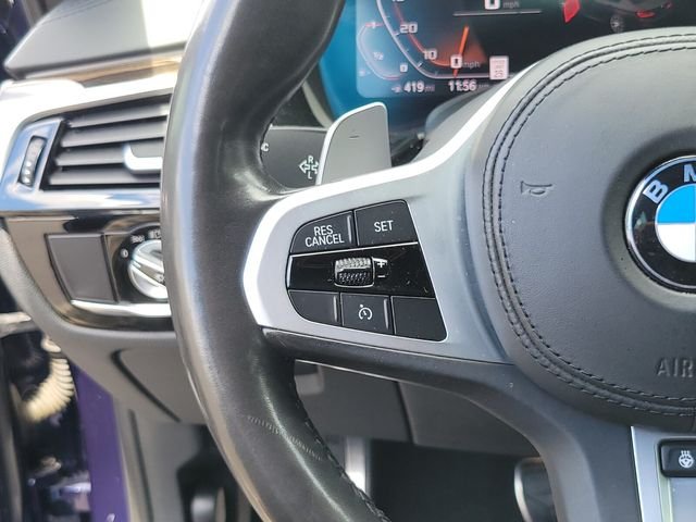 Used 2020 Blue BMW M550i xDrive image 36