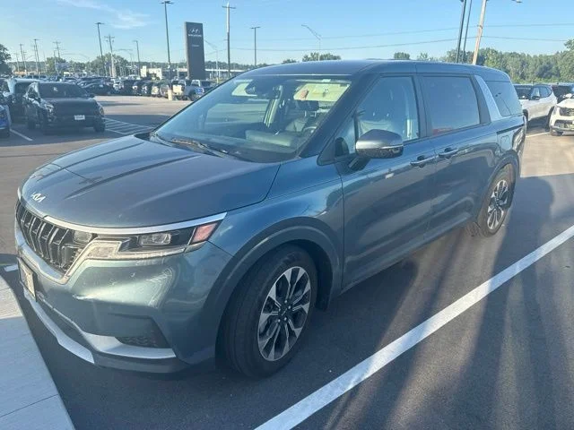Used 2024 Blue Kia EX image 2