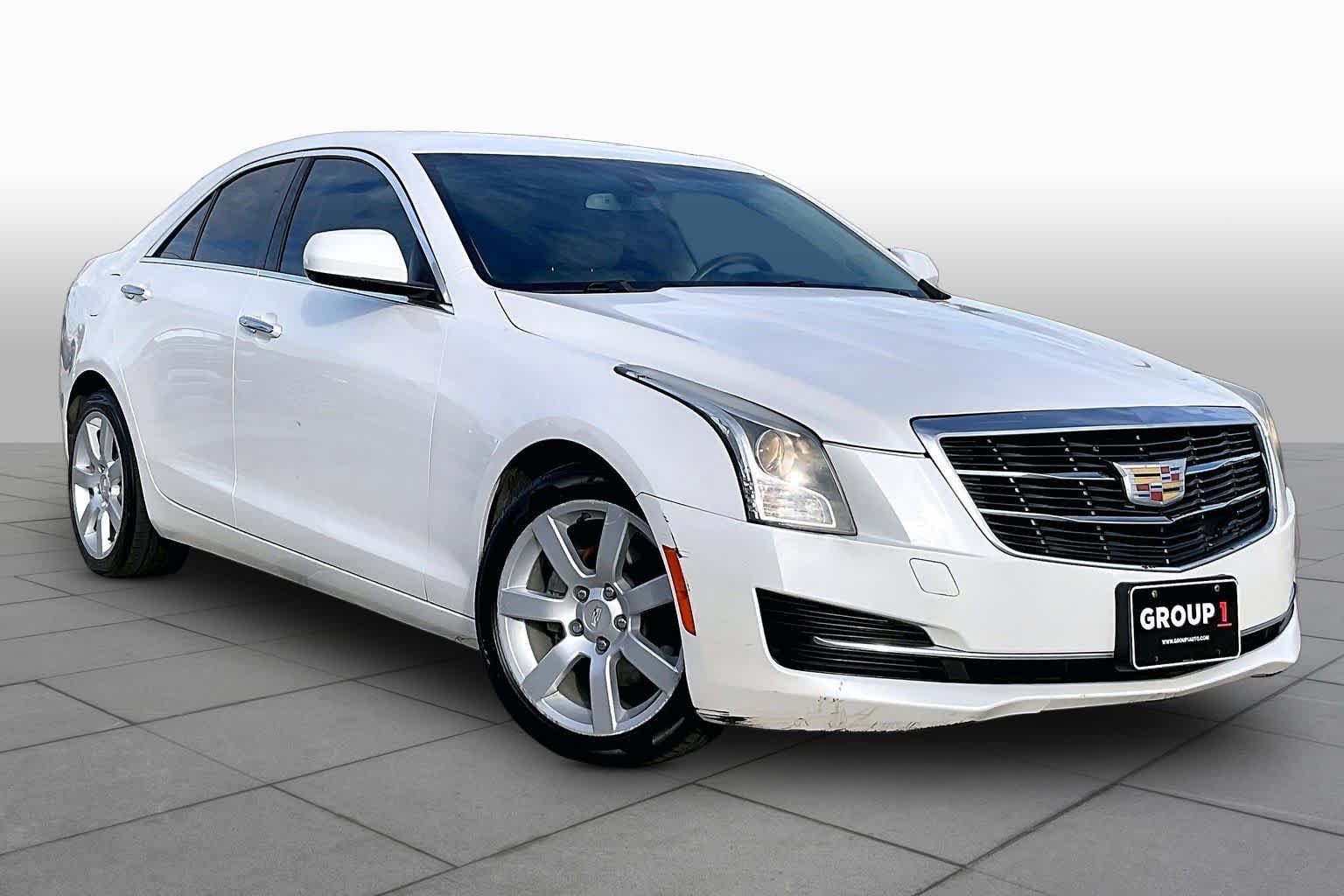 Used 2016 Crystal White Tricoat Cadillac Standard RWD image 3