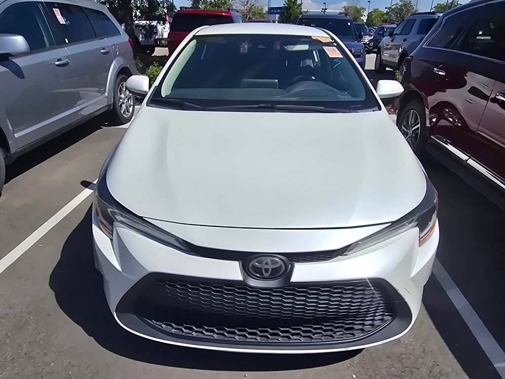 Used 2020 Blizzard Pearl Toyota LE image 8