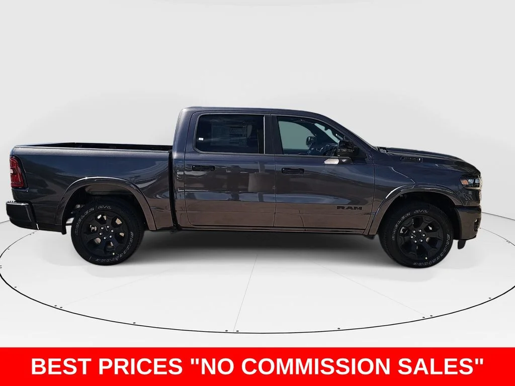New 2026 Granite Crystal Metallic Clear-Coat Exterior Paint RAM Big Horn/Lone Star image 2