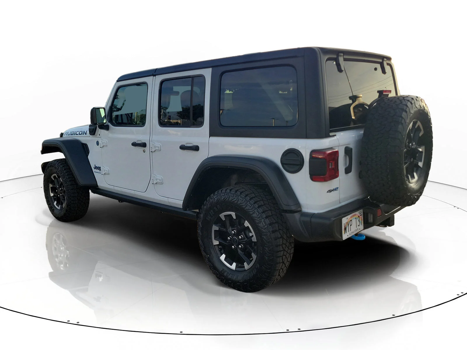 Certified Used 2024 White Jeep Rubicon 4xe image 4