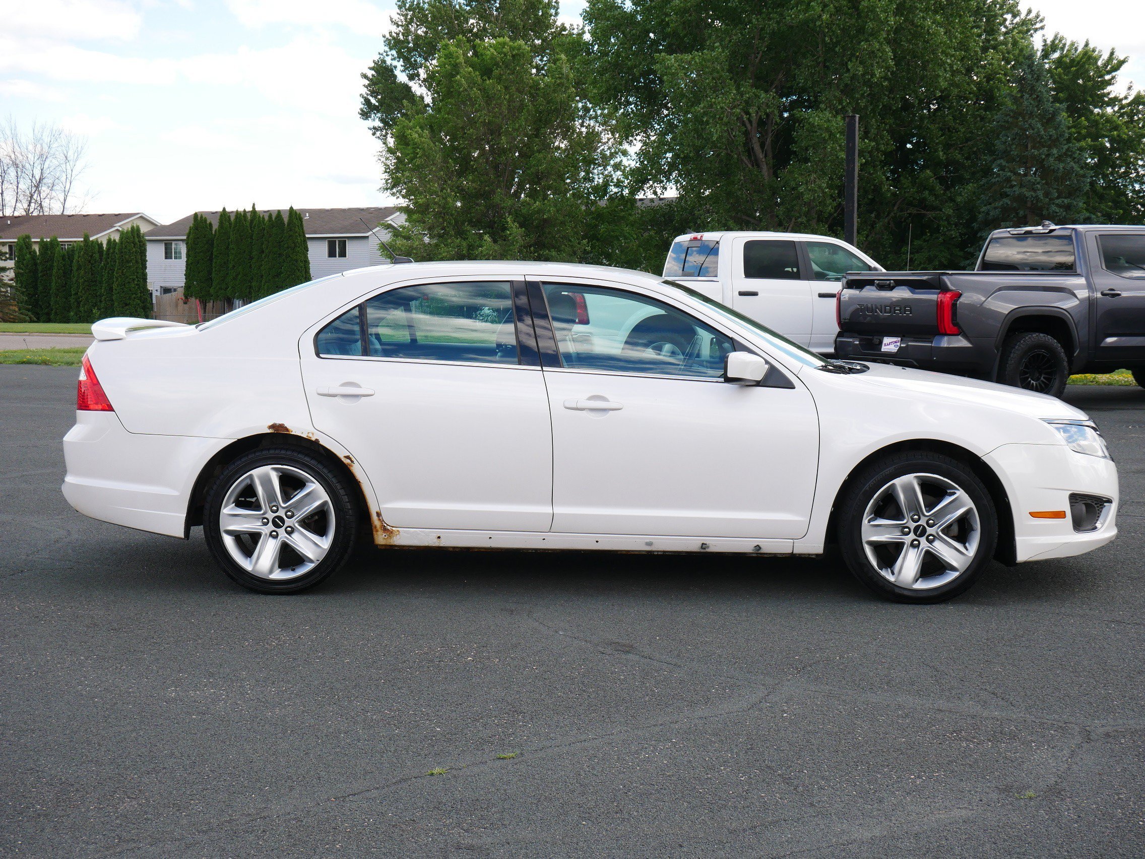 Used 2012 White Ford SPORT image 6