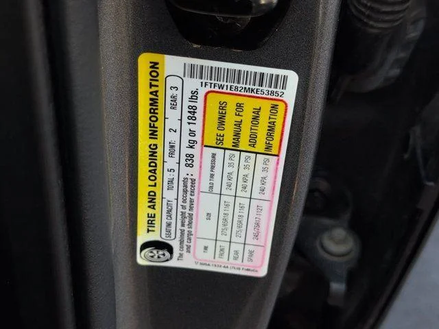 Used 2021 Carbonized Gray Ford XLT image 14