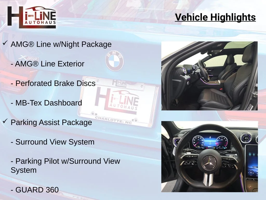 Certified Used 2023 Gray Mercedes-Benz C 300 image 21