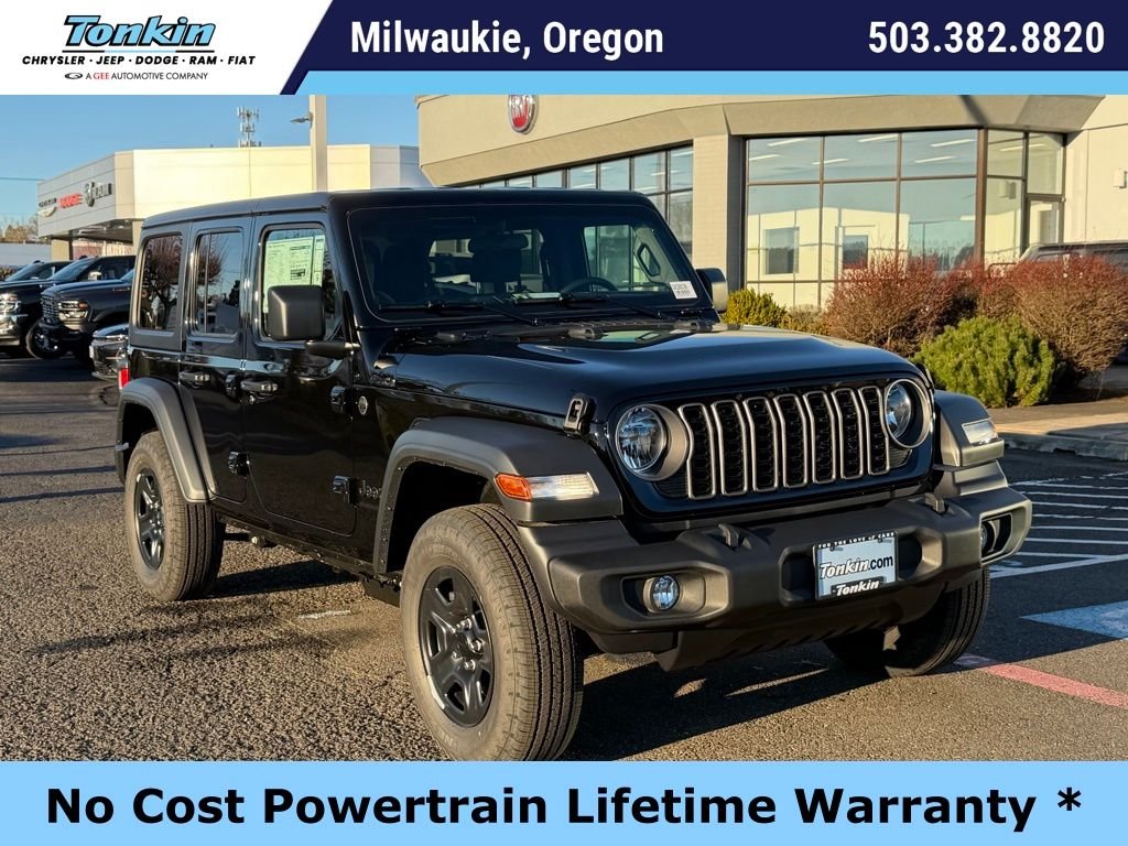 New 2026 Black Clear-Coat Exterior Paint Jeep Sport image 1