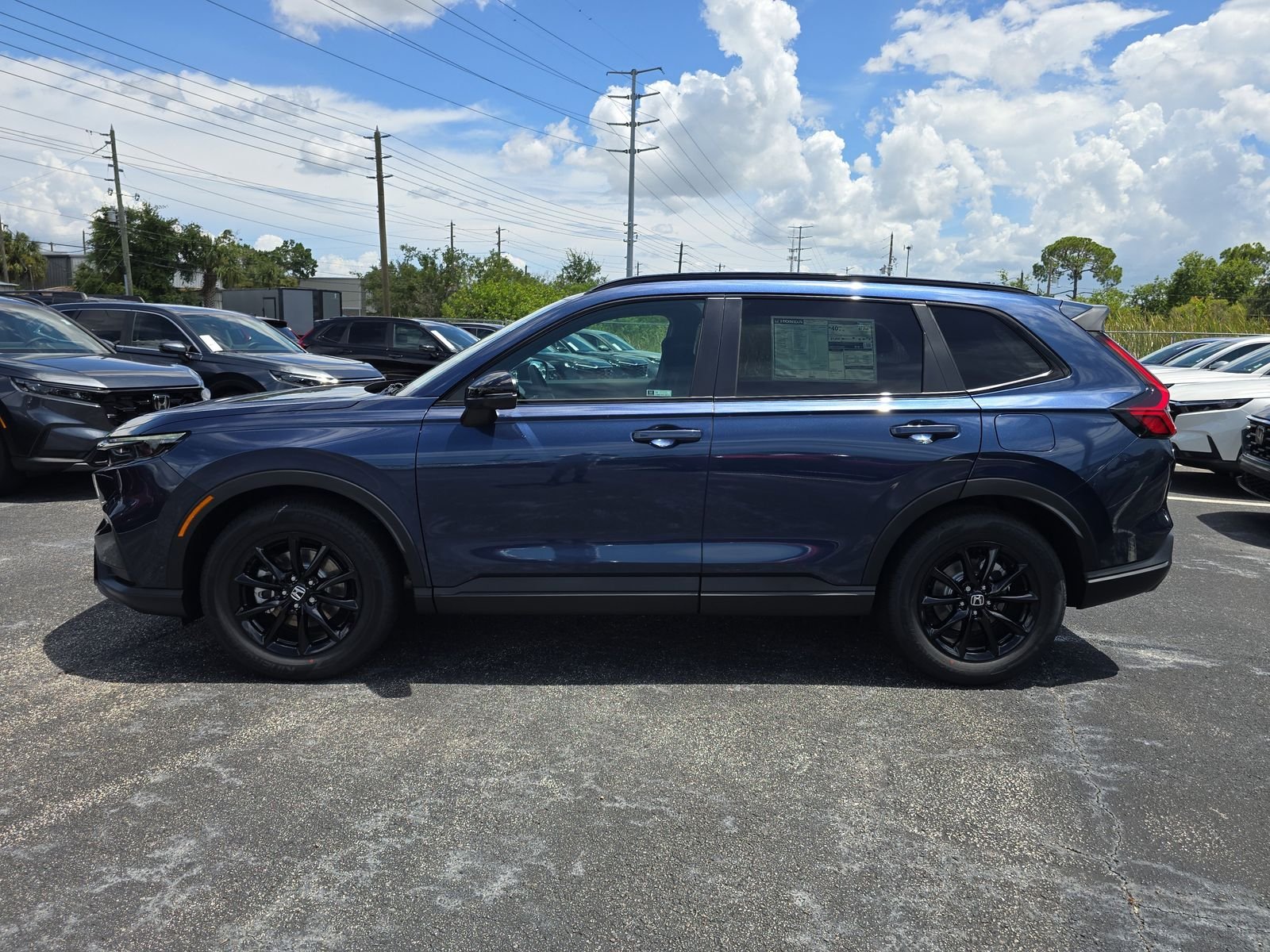 New 2026 Canyon River Blue Metallic Honda Sport image 6