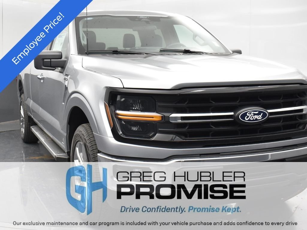 New 2026 Iconic Silver Metallic Ford XLT image 1