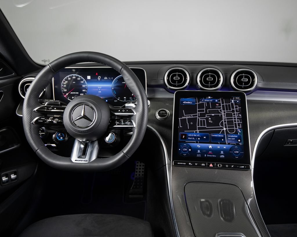 Certified Used 2024 Black Mercedes-Benz C 63 S AMG® image 8