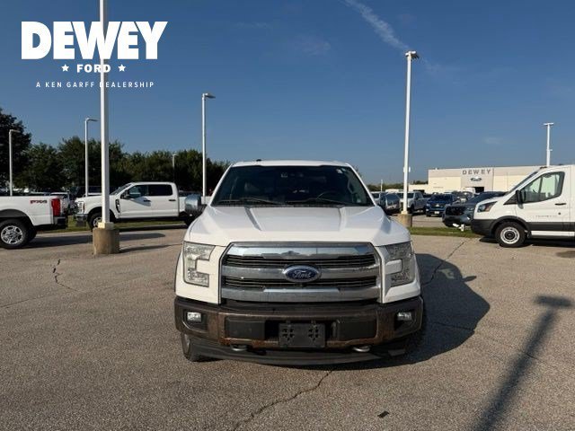 Used 2017 Oxford White Ford Lariat image 3