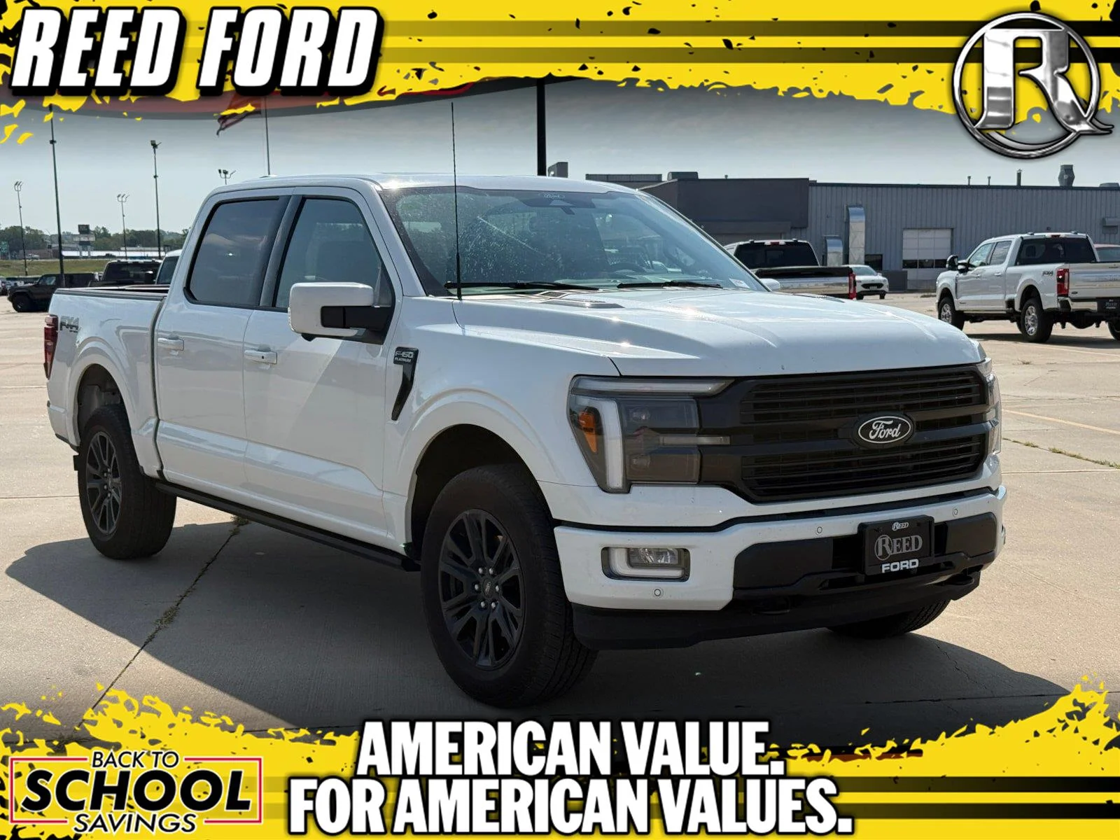 Used 2025 Star White Ford Platinum image 1